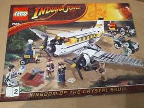 Lego 7628 Instruction Manuals 1 & 2 for Indiana Jones Peril in Peru 2008