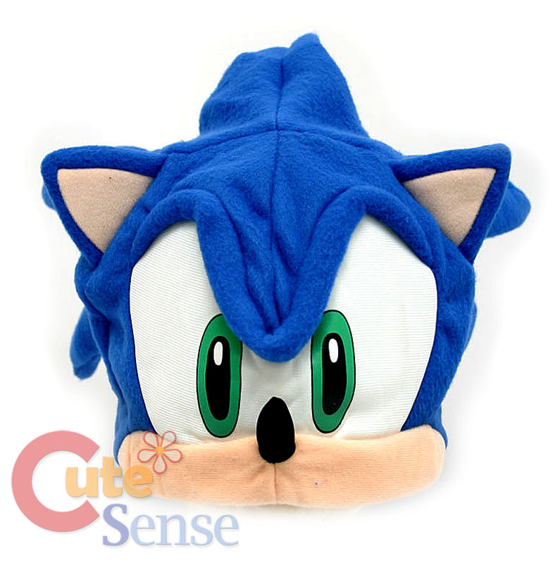 Sonic X Hedgehog Sonic Beanie Cosplay Costumes Plush Hat by GE