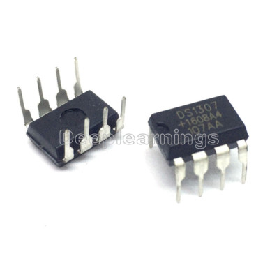 10 Stück IC DS1307 DS1307N DIP-8 RTC SERIAL 512K I2C Echtzeituhr