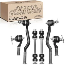 6x Front Stabilizer Sway Bar Link Tie Rod End for Nissan Frontier 1998-2004 2.4L