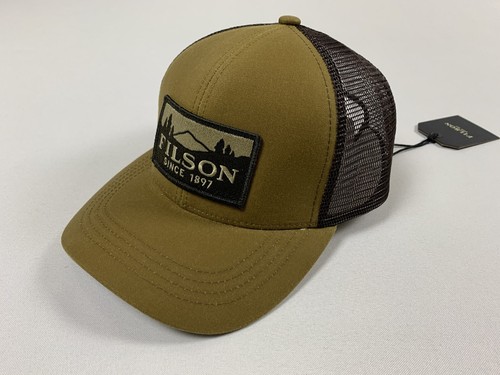 FILSON LOGGER MESH CAP DARK TAN NWT | eBay