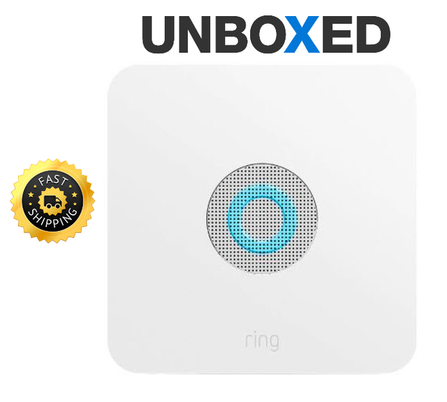 Ring Alarm Base Station With Power Adapter UK Plug and Cable