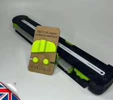 Festool KAPEX bevel stabiliser. Green PLA plastic 3D printed.