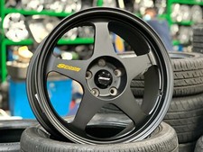 New 18x8.5J NK SPOON Flow Formed (4 Wheel) 5x114.3 HONDA CIVIC ACCORD CRV BLACK