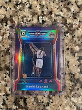 🔥2020-21 Donruss Optic Air Defense Purple Prizm Kawhi Leonard Clippers🔥