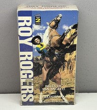Roy Rogers Double Feature 2 VHS Video Tape Bells San Angelo Heldorado Nearly New