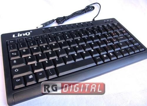 MINI TASTIERA LINQ K-2 KEYBOARD ULTA SLIM USB 2.0 PS3 PS4 PC NOTEBOOK | eBay