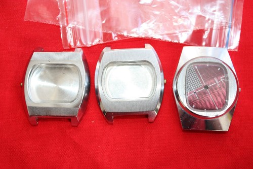Lot clocks Watchs body 3 pieces NEW . USSR . Rocket TV .Pobeda . - Picture 3 of 13