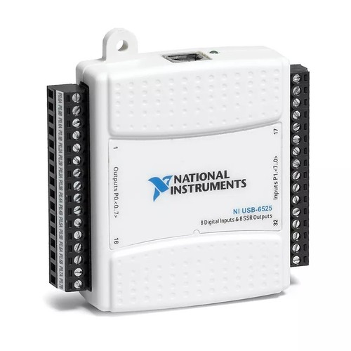 NI USB-6525 scheda acquisizione dati ad alta velocità 779640-01 terminali I/O digitali - Foto 1 di 2