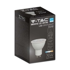 LAMPADINE LED V-Tac GU10 da 5 a 7W Lampada COB Spot Porta Faretto Incasso