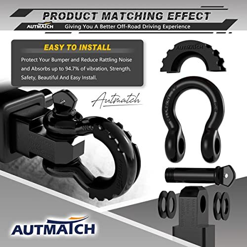 Pack of 16 D Ring Shackle Washers Rubber Spacers Fits 3/4 Shackle Protect You... eBay