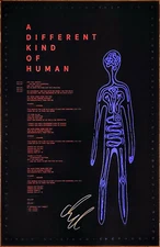 AURORA A Different Kind Of Human 2019 Hand Signed Ltd Ed RARE Lithograph Poster!