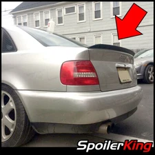 SPK 284G Fits: Audi A4 1994-2001 4dr B5 Rear Trunk Lip Spoiler (Duckbill Wing)