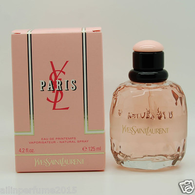 香水(女性用) YVES SAINT LAURENT PARIS EAUDE PRINTEMPS Paris by Yves Saint Laurent 4.2oz Eau De Printemps Spray for Women