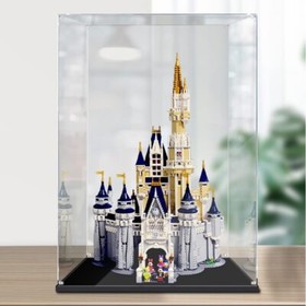 Acrylic Display Case 30.7"x20"x14.2" for (Lego Disney Castle 71040, Lego 43197)