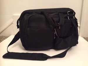 fisher price black diaper bag
