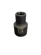 Sunex 2690SE4 E14 1/2" Drive External Star Female Impact Inverted Socket Tools