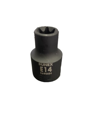 Sunex 2690SE4 E14 1/2'' Drive External Star Female Impact Inverted Socket Tools