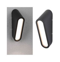 Paulmann Led AußEnwandleuchte Cliff 9,5 W 300 Lm IP44 3000 K Seewasserresistent