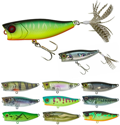 Illex Chubby Popper 42 42mm 3,3g Micro Topwater Bait Oberflächen Wobbler