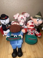 Rudolph The Red Nosed Reindeer Island Of Misfit Toy CVS Plush Set Of 5 1999