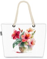 Hibiskus Blumenstrauß Vase Blumen Beach Bag HibiskusblüTe Hibiscus Pflanzen Blü