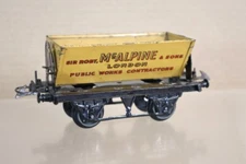 HORNBY O GAUGE SIR ROBERT McALPINE LONDON SIDE TIPPING WAGON oi