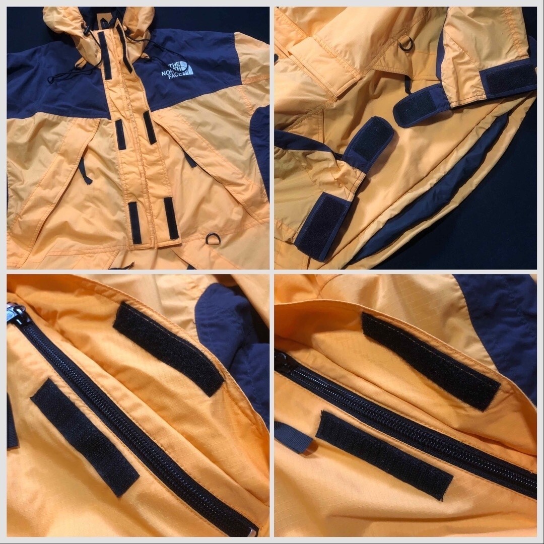 90s THE NORTH FACE Rtg Pullover Hoodie Jacket Size L Used