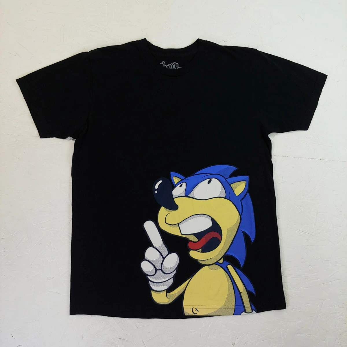 Cherry Sauce T shirt Sonic The Hedgehog Cartoon Funky Drawing