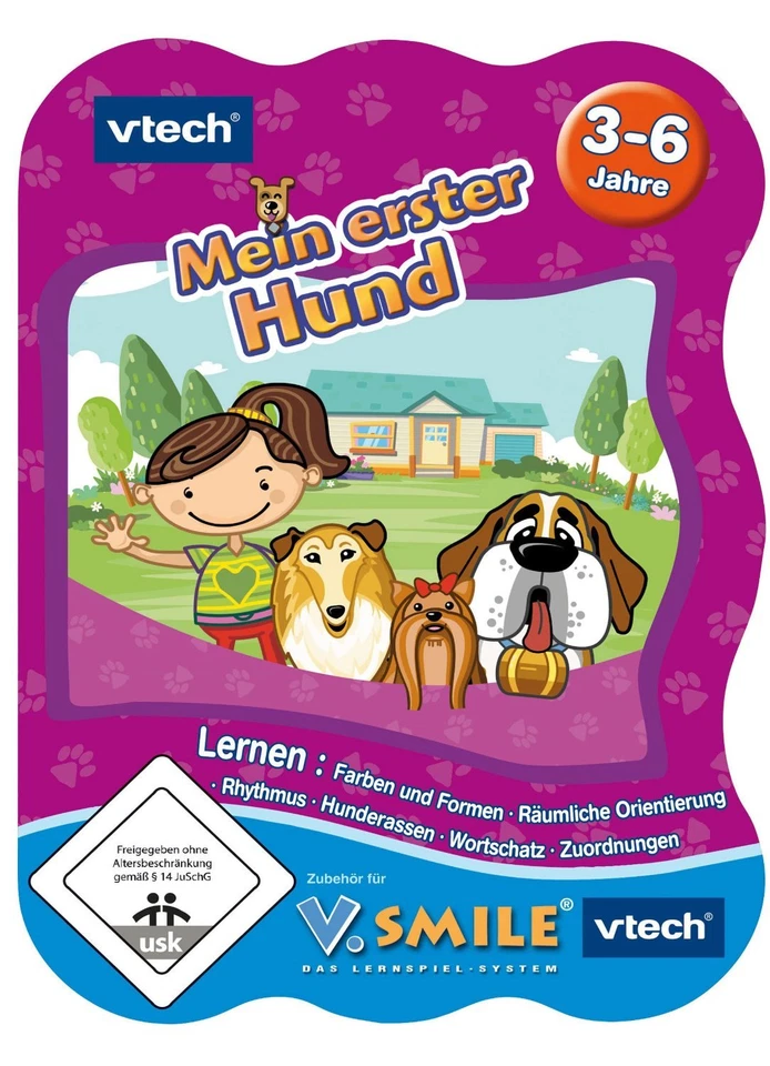 VTech - V.Smile Lernspiel Mein erster Hund