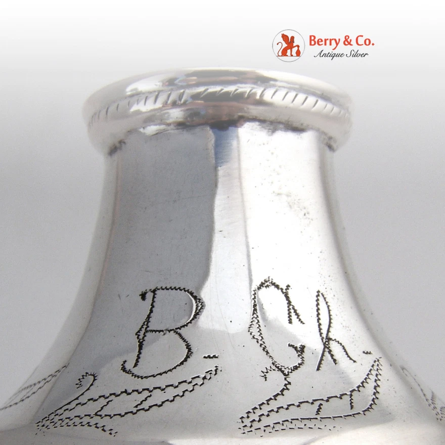 Taza Mate Pedestal Base Plata Colonial Española 1750 Foto 2 de 4