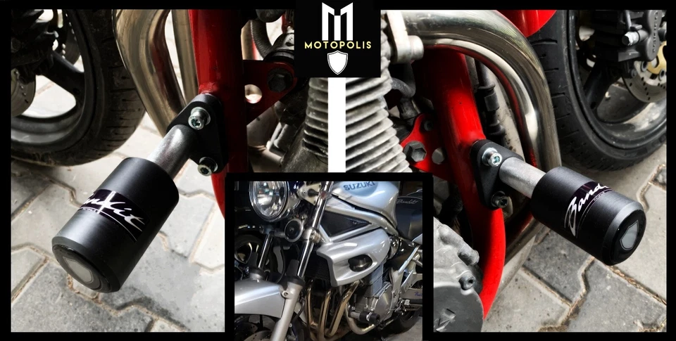 SUZUKI GSF 600 1200 BANDIT 96-05 - ALMOHADILLAS DE CHOQUE PROTECTORES BOBINAS ALMOHADILLAS DE CAÍDA Foto 4 de 4