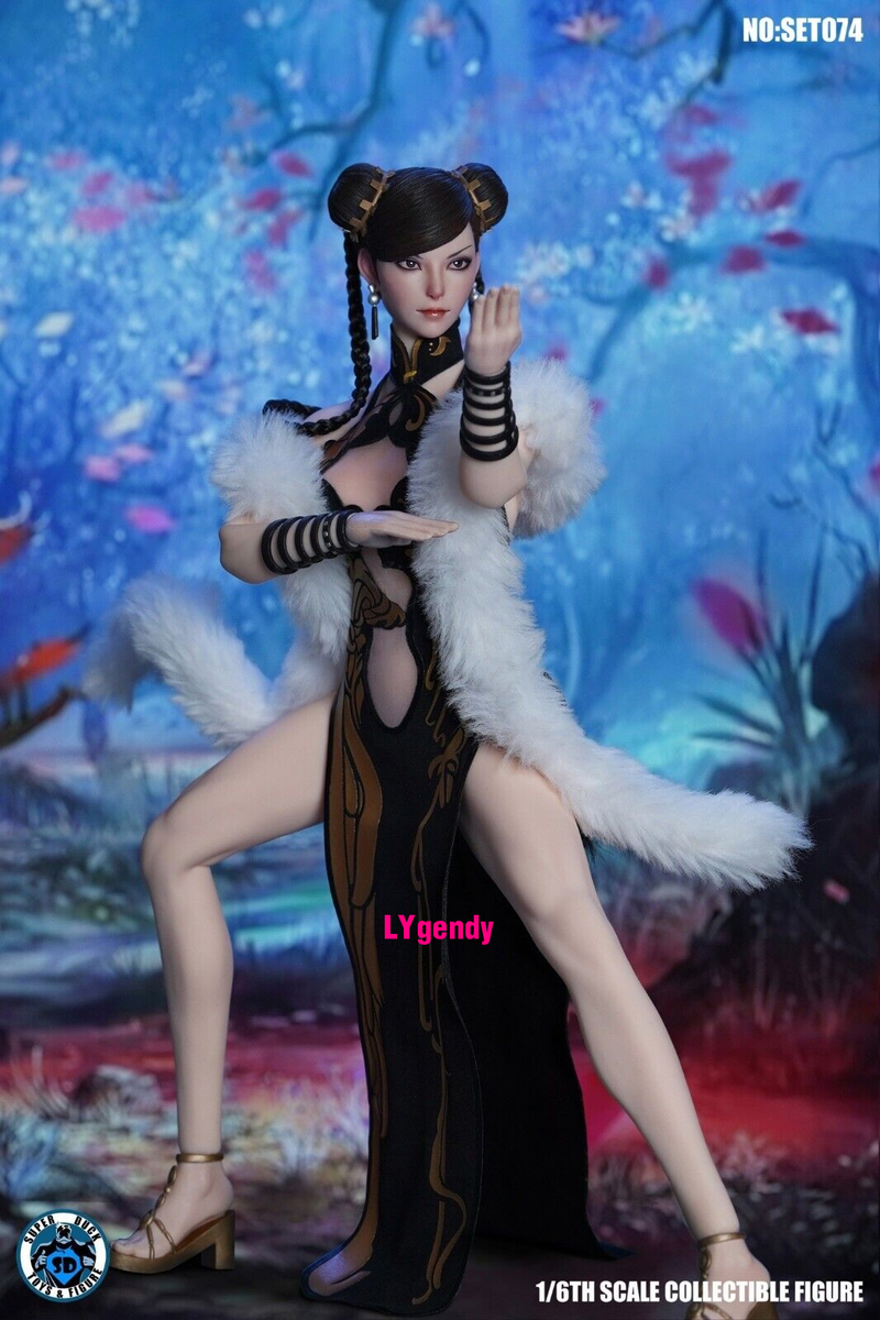 SUPER DUCK SET074 1/6 Chun-Li kung Fu Goddess Cheongsam | eBay