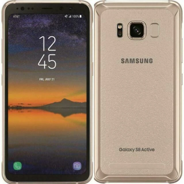 Samsung Galaxy S8 Active SM-G892 64GB (GSM Unlocked) Gray | Gold | Blue Phone A+ - Image 4 of 4