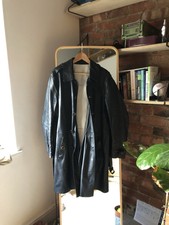 Genuine Men’s Crombie Leather Trench Xl