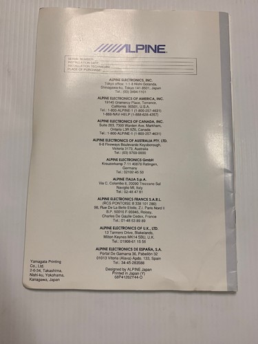 OEM 2003 Bentley Arnage Radio Books - Picture 7 of 7