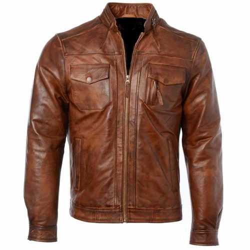 Real Leather Western Jacket | eBay