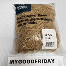 Business Source Quality Rubber Band - Size: 18 - 3" Length X 62.5 Mil Width -