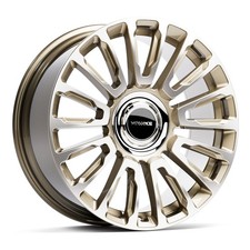 FOR ROLLS ROYCE WRAITH 22" ALLOY WHEELS HAWKE DRESDEN GOLD 22x9.5 5-120 x4