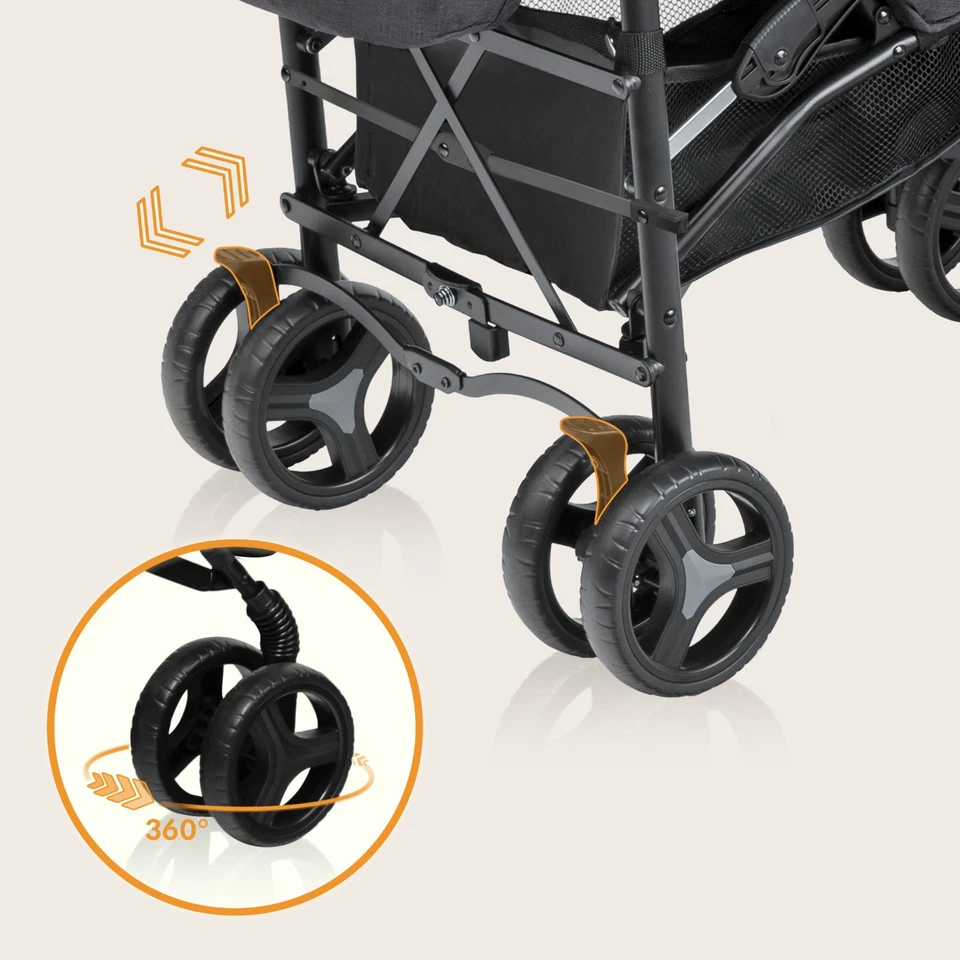 Kinderwagen bis 15 kg klappbar Reisebuggy Buggy Kindersportwagen LIONELO Irma - Bild 4 von 4