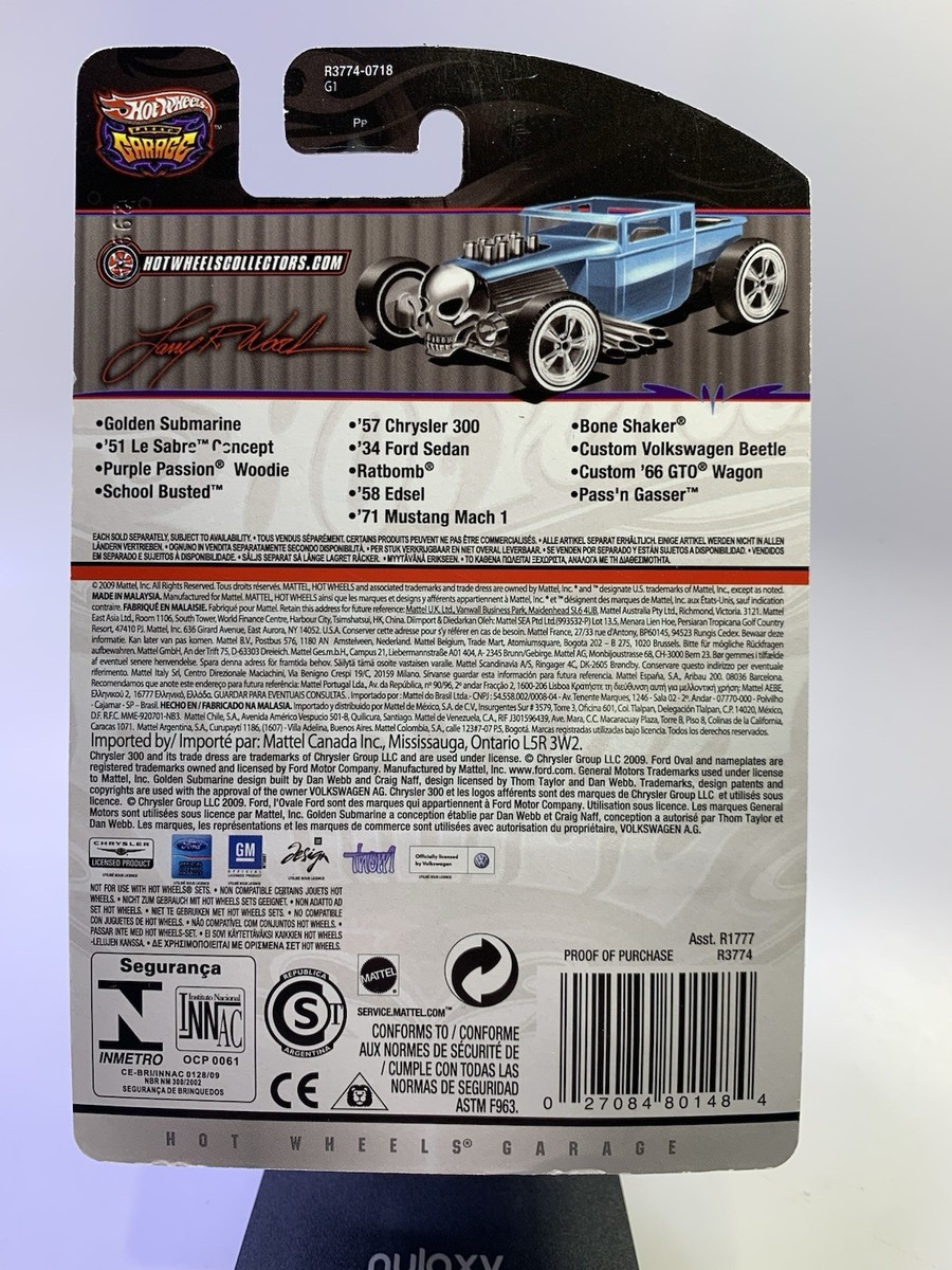 Hot Wheels Larry's Garage Bone Shaker #11/39 Real Riders