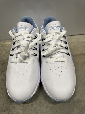 Nike Victory Pro 4 Golf Wide White Psychic Blue Men’s 7.5 Athletic Outdoor Logo Nike Victory Pro 4 - White/Psychic Blue – Bisque Golf main image 3