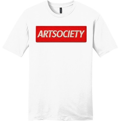 Art Society SUPER PATCH T-Shirt weiß SMALL-4XLARGE Limitierte
