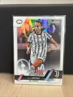 Topps Chrome UWCL 2022/23 Julia Grosso Juventus Refractor