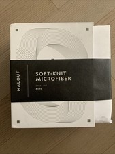 Malouf Soft-Knit Microfiber Sheet Set KING Deep Pockets