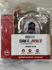 SAFEJAWZ Extro Series Multi-Sport Mouthguard W/Case & Cleaner Adults 12+ Yrs.