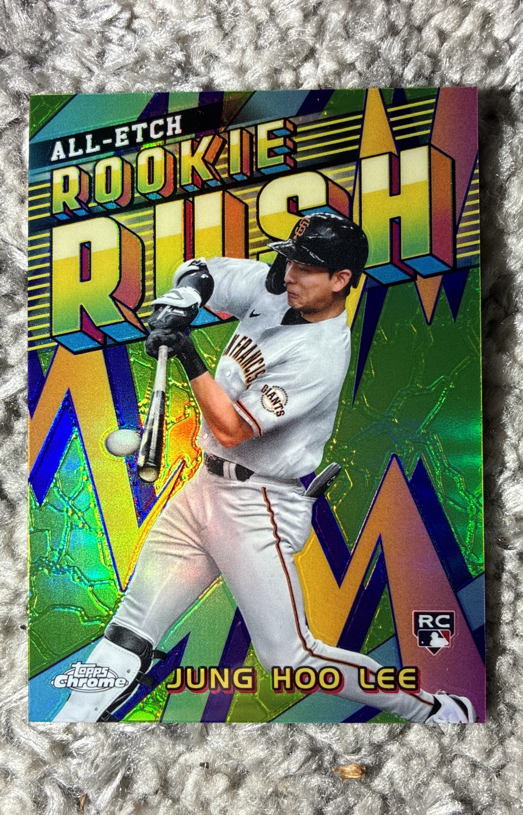 2024 Topps Chrome - All-Etch Rookie Rush Jung-Hoo Lee #CERR-17 (RC)