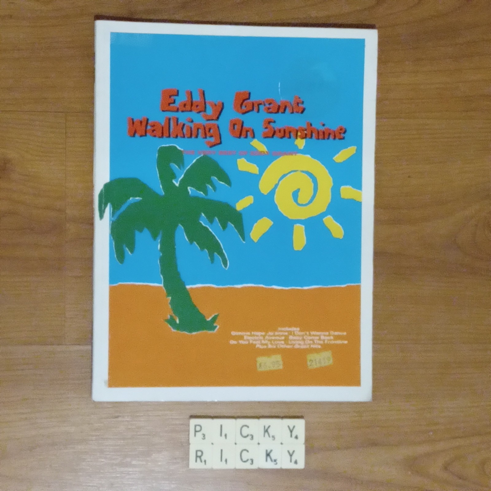 EDDY GRANT - Walking On Sunshine - The Very Best Of Songbook Sheet Music