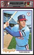 1978 Topps Tom Grieve #337