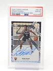 DRAKE POWELL 2025-26 TOPPS CHROME NEXT STOP SIG BLACK GEO /10 AUTO PSA 10 Q3325